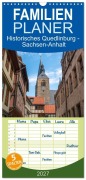 Cover-Bild zum Titel 'Familienplaner 2027 - Historisches Quedlinburg - Sachsen-Anhalt mit 5 Spalten (Wandkalender, 21 x 45 cm) CALVENDO' von 'Pixs:Sell'