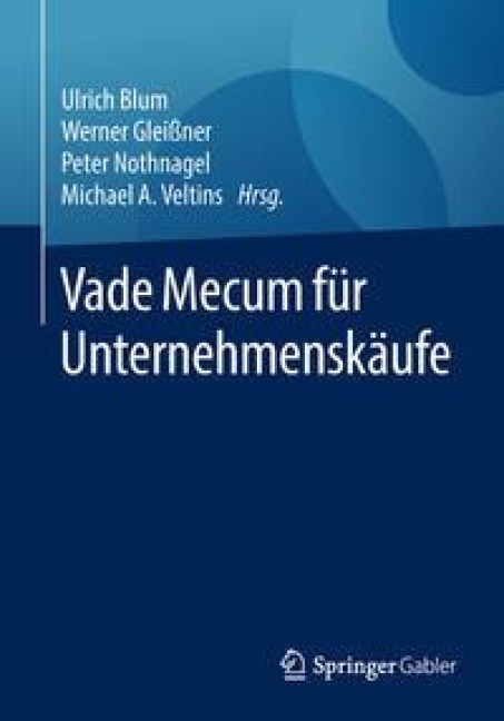 Vade Mecum für Unternehmenskäufe - 