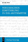 Cover-Bild zum Titel 'Einführung in die Arithmetik' von 'Nikomachos'