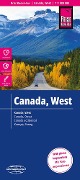 Cover-Bild zum Titel 'Reise Know-How Landkarte Kanada West / West Canada (1:1.900.000)' von ''