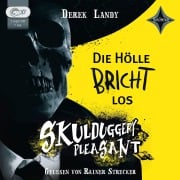 Cover-Bild zum Titel 'Skulduggery Pleasant - Folge 15 1/2' von 'Derek Landy'