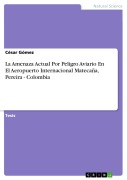Cover-Bild zum Titel 'La Amenaza Actual Por Peligro Aviario En El Aeropuerto Internacional Matecaña, Pereira - Colombia' von 'César Gómez'