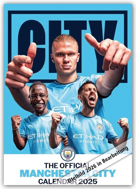 Manchester City FC 2026 - A3-Posterkalender - Danilo