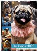 Cover-Bild zum Titel 'Der kleine Mops (Wandkalender 2026 DIN A3 hoch), CALVENDO Monatskalender' von 'Cathrin Illgen'