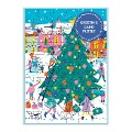 Cover-Bild zum Titel 'Merry & Bright Greeting Card Puzzle' von 'Louise Cunningham Starling'