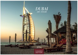 Cover-Bild zum Titel 'Dubai/Abu Dhabi Kalender 2026 - Wandkalender | Fotokalender Orient 35x50cm Großformat . mit atemberaubenden Bildern - Perfekt für Dubai Fans & Reiseliebhaber' von ''