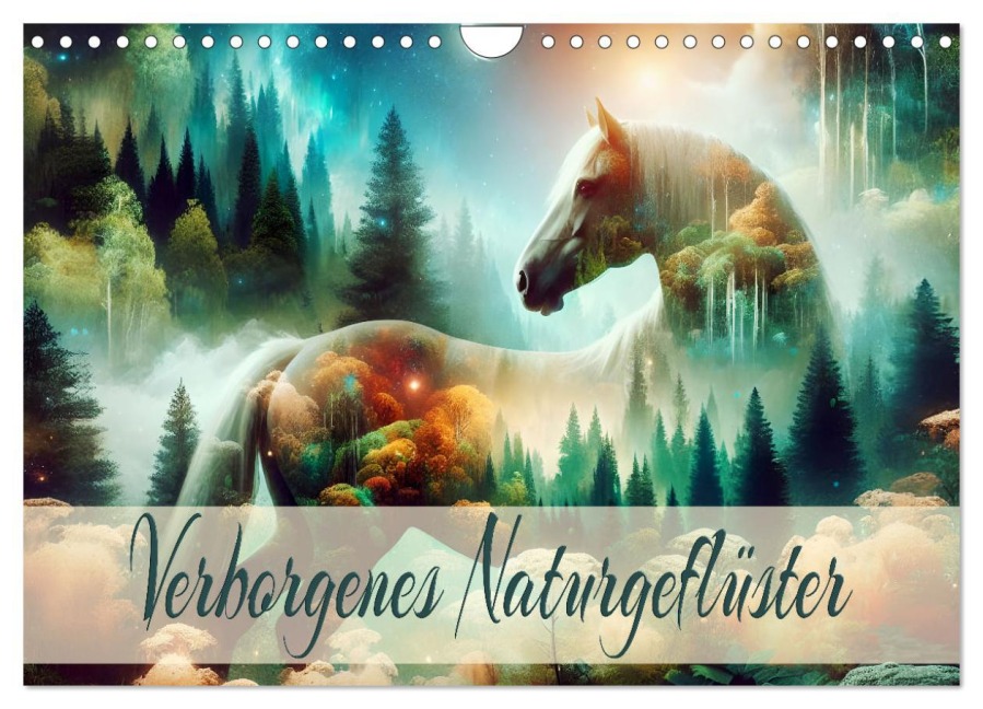 Verborgenes Naturgeflüster (Wandkalender 2026 DIN A4 quer), CALVENDO Monatskalender - Dusanka Djeric