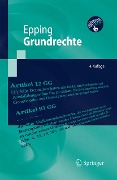 Cover-Bild zum Titel 'Grundrechte' von 'Volker Epping'
