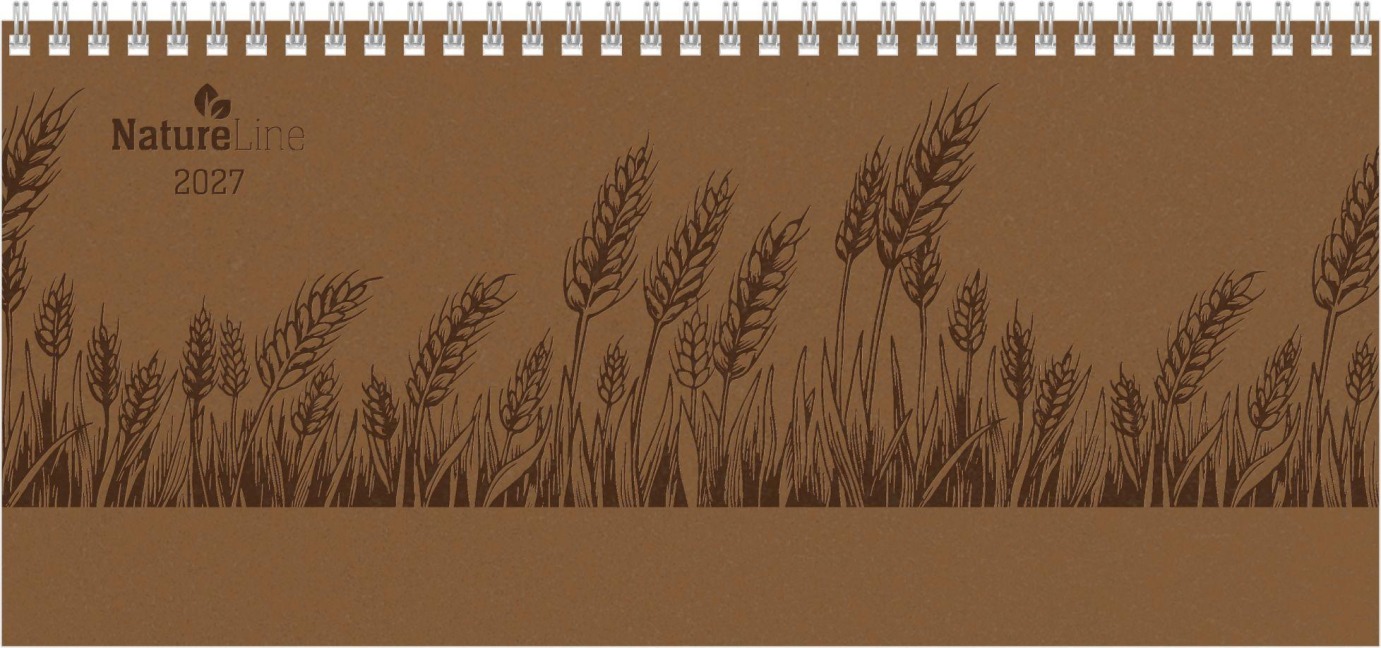 Tisch-Querkalender Nature Line Malt 2027 - 