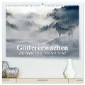Göttererwachen. Die Natur im mystischen Nebel (hochwertiger Premium Wandkalender 2024 DIN A2 quer), Kunstdruck in Hochglanz - Elisabeth Stanzer