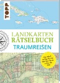 Cover-Bild zum Titel 'Landkarten Rätselbuch - Traumreisen' von 'Norbert Pautner'