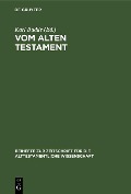 Cover-Bild zum Titel 'Vom Alten Testament' von ''
