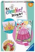 Ravensburger 18245 BeCreative String Art Prinzessin - Kreative Fadenbilder mit romantischer Prinzessin und Krone, für Kinder ab 6 Jahren - 