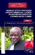 Normativité et pratique juridictionnelles: la mise en oeuvre des droits de l'Homme en R.D Congo - Muhindo Magadju, Cifende Kaciko