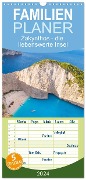 Familienplaner 2024 - Zakynthos - die liebenswerte Insel mit 5 Spalten (Wandkalender, 21 x 45 cm) CALVENDO - Stefan O. Schüller und Elke Schüller