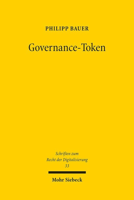 Governance-Token - Philipp Bauer