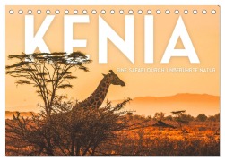 Cover-Bild zum Titel 'Kenia - Eine Safari durch unberührte Natur. (Tischkalender 2026 DIN A5 quer), CALVENDO Monatskalender' von 'Sf Sf'