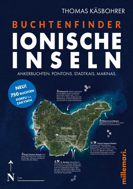 Buchtenfinder Ionische Inseln - Ausgabe 2025 - Thomas Käsbohrer