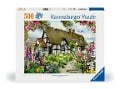 Cover-Bild zum Titel 'Erwachsenenpuzzle 500 Teile - Verträumtes Cottage' von ''