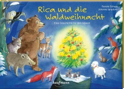 Cover-Bild zum Titel 'Rica und die Waldweihnacht' von 'Renate Schupp'