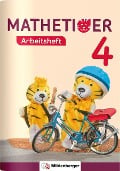 Cover-Bild zum Titel 'Mathetiger 4 - Arbeitsheft - Neubearbeitung' von ''