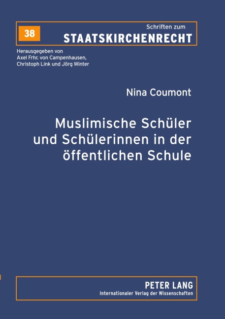 Muslimische Schüler und Schülerinnen in der öffentlichen Schule - Nina Coumont-Court