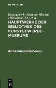 Cover-Bild zum Titel 'Dekorative Malerei' von ''