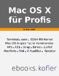 Cover-Bild zum Titel 'Mac OS X für Profis' von 'Michael Kofler'