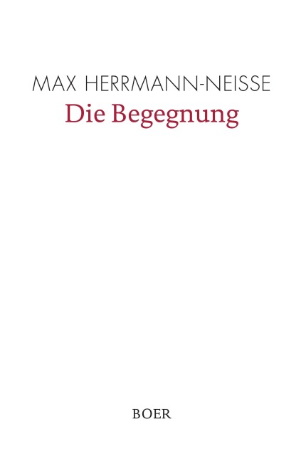 Die Begegnung - Max Herrmann-Neisse