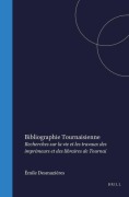 Cover-Bild zum Titel 'Bibliographie Tournaisienne' von 'Emile Desmazieres'
