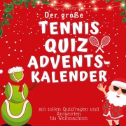 Cover-Bild zum Titel 'Der große Tennisquiz-Adventskalender' von 'Marco Lustig'