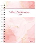 Familienplaner-Buch Colour 2025 - Diary - Buchkalender - Taschenkalender - 17,5x23,1 - 