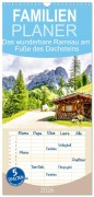 Cover-Bild zum Titel 'Familienplaner 2026 - Das wunderbare Ramsau am Fuße des Dachsteins mit 5 Spalten (Wandkalender, 21 x 45 cm) CALVENDO' von 'Solveig Rogalski'