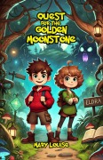 Cover-Bild zum Titel 'Quest for the Golden Moonstone' von 'Mary Louise'