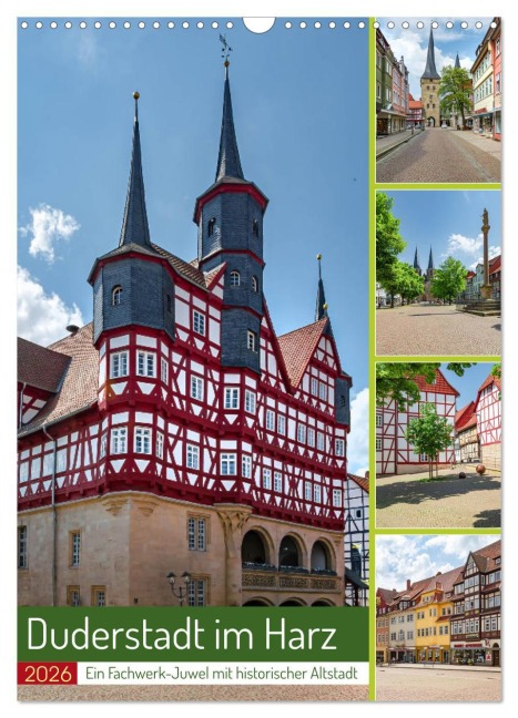 Duderstadt am Harz (Wandkalender 2026 DIN A3 hoch), CALVENDO Monatskalender - Steffen Gierok-Latniak