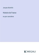 Cover-Bild zum Titel 'Histoire de France ' von 'Jacques Bainville'
