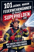 Cover-Bild zum Titel '101 Gründe, warum Feuerwehrmänner die wahren Superhelden sind' von 'Torsten Brenner'