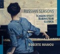 Cover-Bild zum Titel 'Russian Seasons-Werke für Klavier solo' von 'Roberte Mamou'