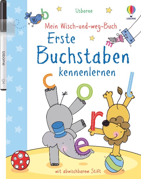 Mein Wisch-und-weg-Buch: Erste Buchstaben kennenlernen - 