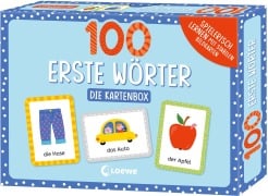 Cover-Bild zum Titel '100 erste Wörter - Die Kartenbox' von ''