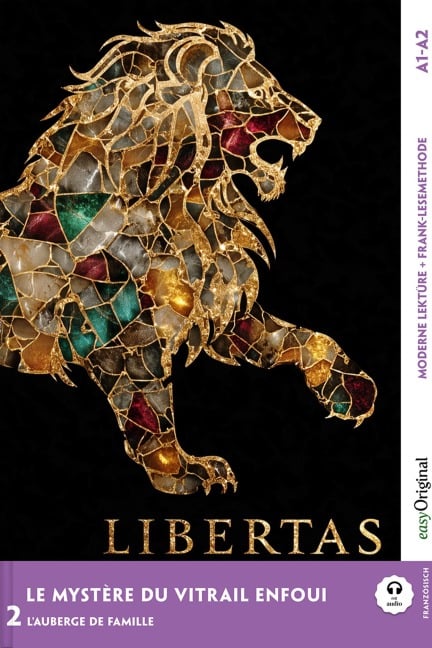 Le Mystère du Vitrail Enfoui - Französische Krimi-Lektüre A1-A2 (+ Audio-Online) - Louise Delaunay