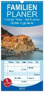 Familienplaner 2025 - Cinque Terre - die bunten Dörfer Liguriens mit 5 Spalten (Wandkalender, 21 x 45 cm) CALVENDO - Reinhold Ratzer
