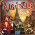 Cover-Bild zum Titel 'Zug um Zug: Paris' von 'Alan R. Moon'