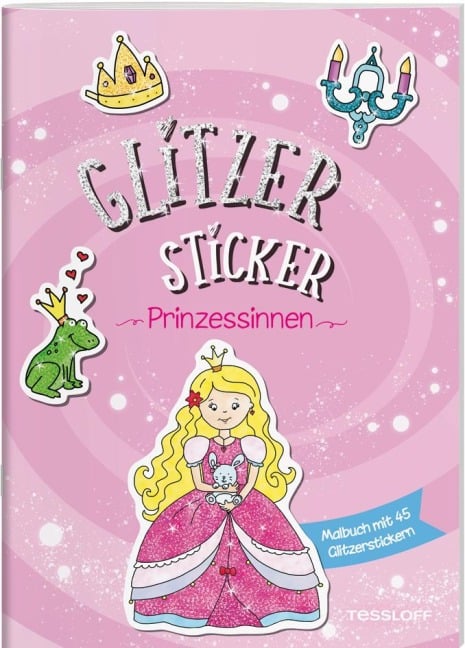 Glitzer Sticker Malbuch. Prinzessinnen - 