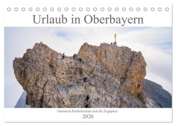 Cover-Bild zum Titel 'Urlaub in Oberbayern - Garmisch-Partenkirchen und die Zugspitze (Tischkalender 2026 DIN A5 quer), CALVENDO Monatskalender' von 'Dirk Meutzner'