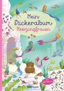 Cover-Bild zum Titel 'Mein Stickeralbum - Meerjungfrauen' von 'Klara Kamlah'