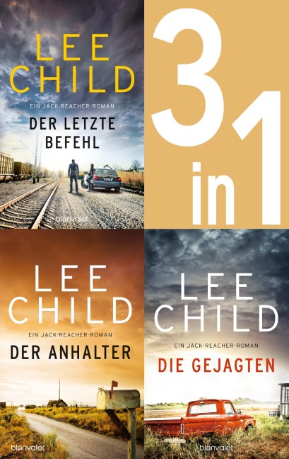 Jack Reacher Band 16-18: Der letzte Befehl / Der Anhalter / Die Gejagten - Lee Child