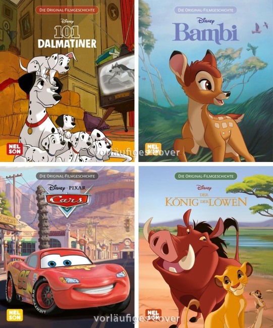 Nelson Mini-Bücher: 4er Disney Filmklassiker 17-20 - 