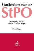 Cover-Bild zum Titel 'Strafprozessordnung' von 'Wolfgang Joecks, Christian Jäger'
