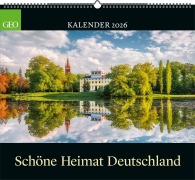 GEO Schöne Heimat Deutschland 2026 - Wand-Kalender - Poster-Kalender - Landschafts-Fotografie - 50x45 - 
